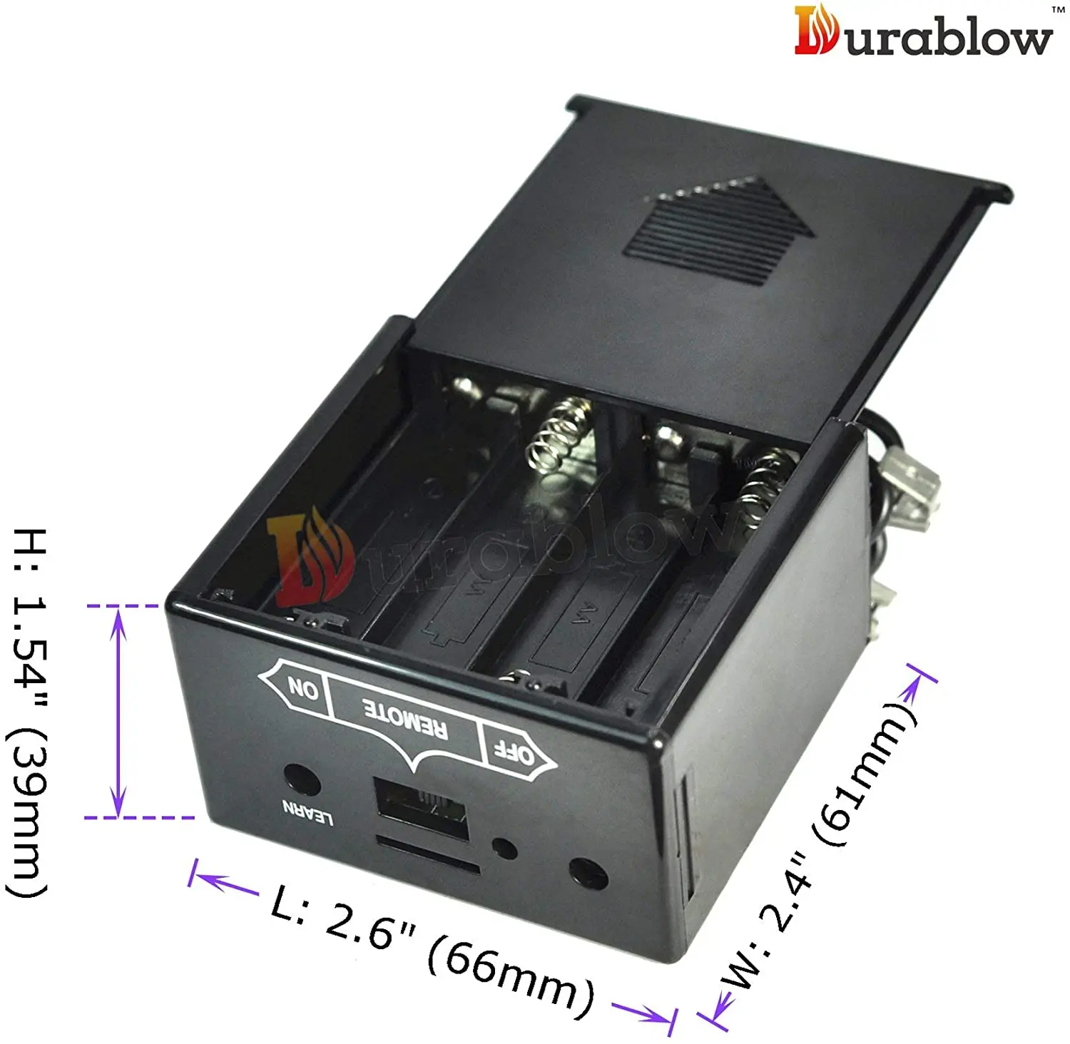 Durablow Fireplace Accessories Replaces Wall Switch On And Off Thermostat And Timer Gas Fireplace Remote Switch For Export