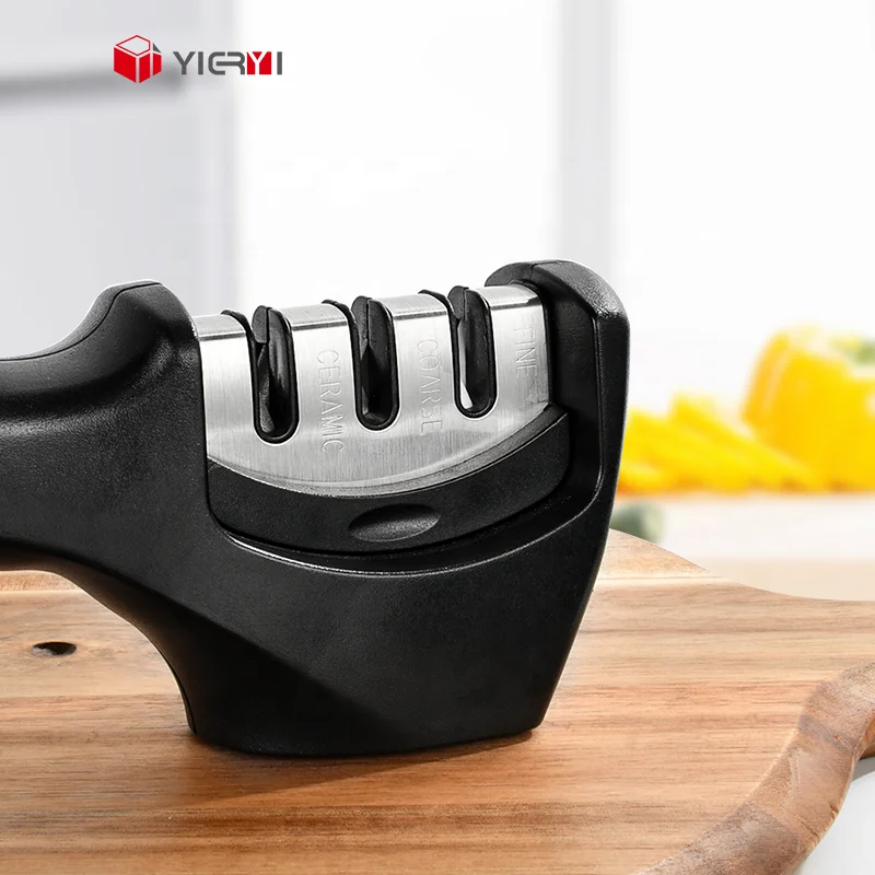 Hot Selling Kitchen Gadgets Knife Sharpener Kit Sharpening Kitchen Knives Grinder Diamond Rolling Knife Sharpener