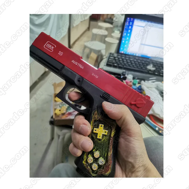 Световая пушка с датчиком движения игра соматосенсорной камерой + световой пистолет программа слежения за стрелками комплект для начинающих
