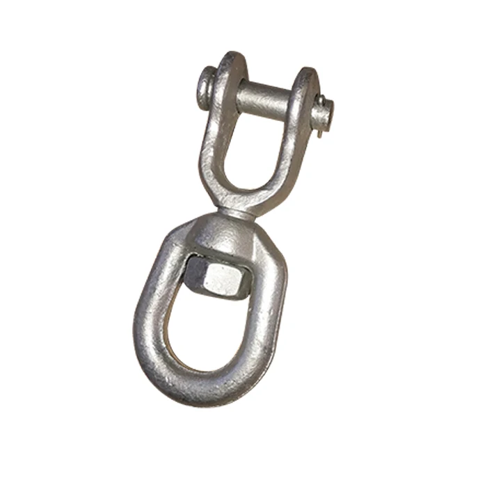 US Type G403 High Tensile Carbon Steel Swivel Anchoring Winching Galvanized Jaw End Chain for Marine Application
