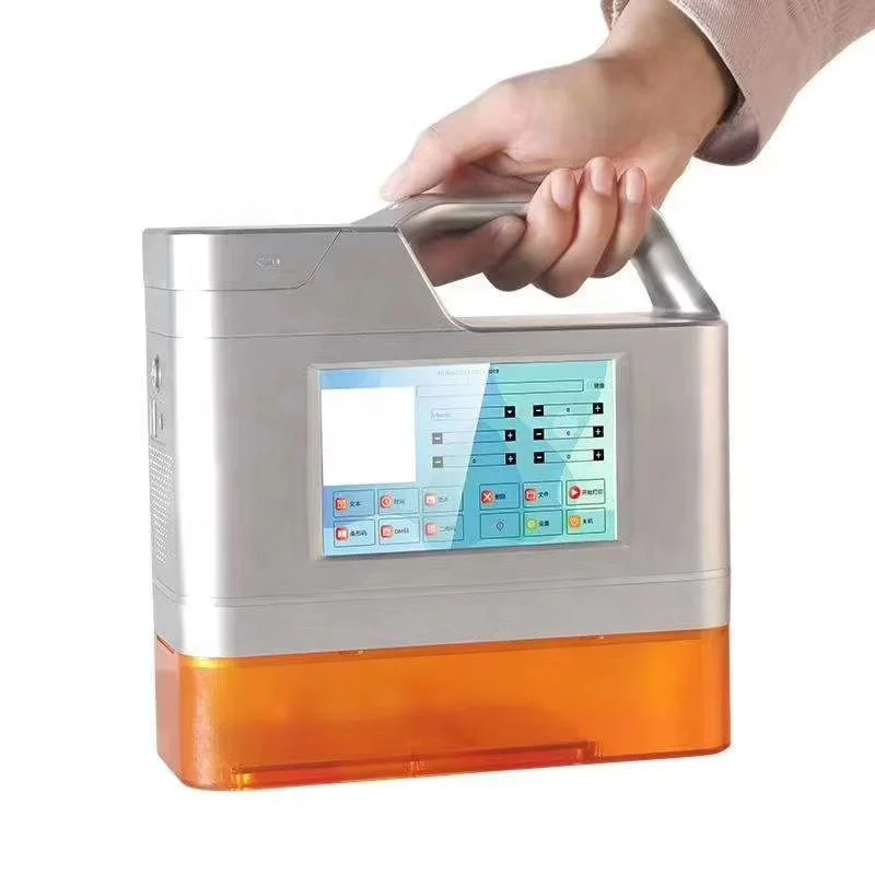 
Industrial Small Laser Printing Machine Hand Held Date Logo Laser Marking Machine Portable 5W Mini Laser Printer 