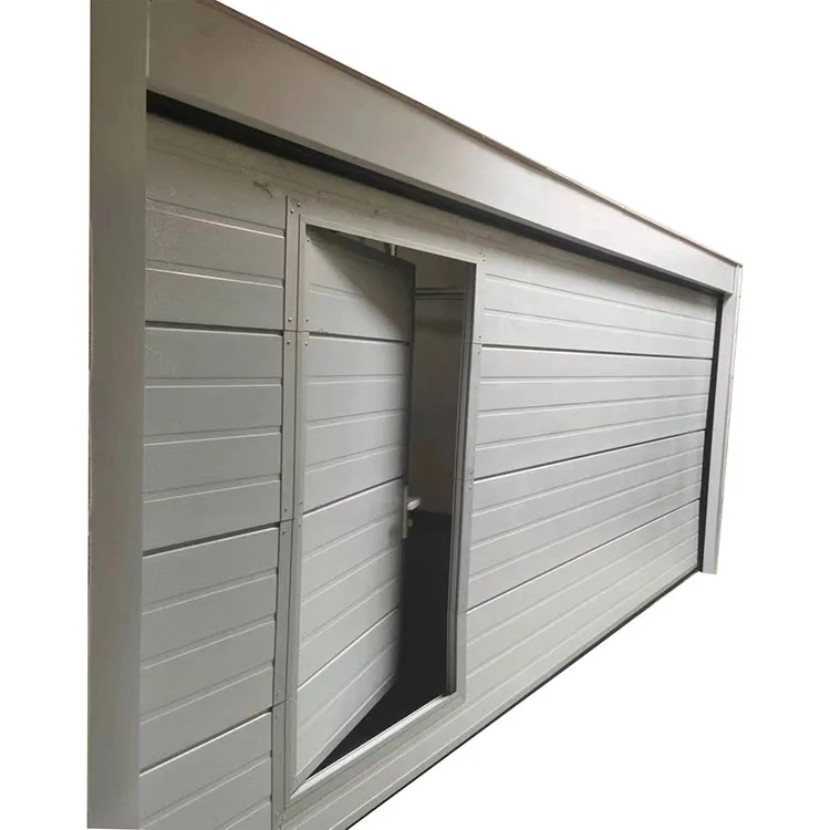 9 ft x 7 ft Smart High-lift Aluminum Glass garage door