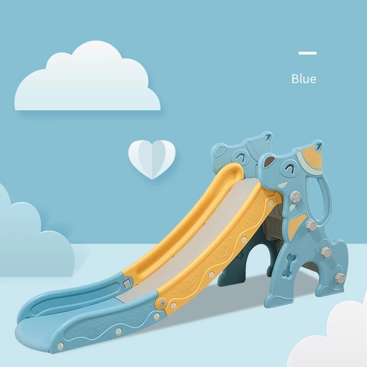 Оптовая продажа на заказ детский пластиковый игровой домик горка для детского сада