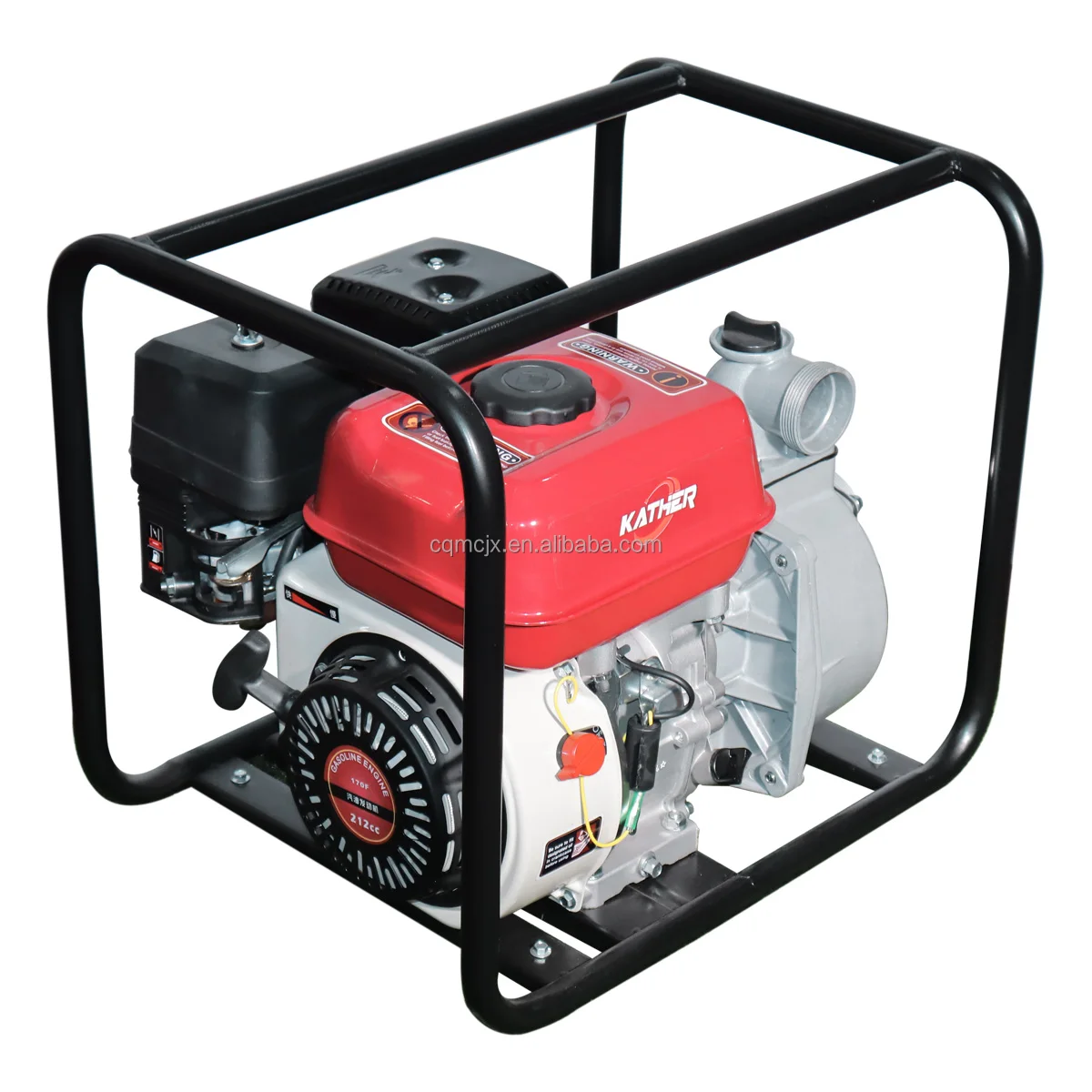 2 3 Inch 4 Inch Gasoline Engine Effluent Pumps Small Trash Mud Sump Pump Sewage Treatment Agricultural Irrigation Water Pump