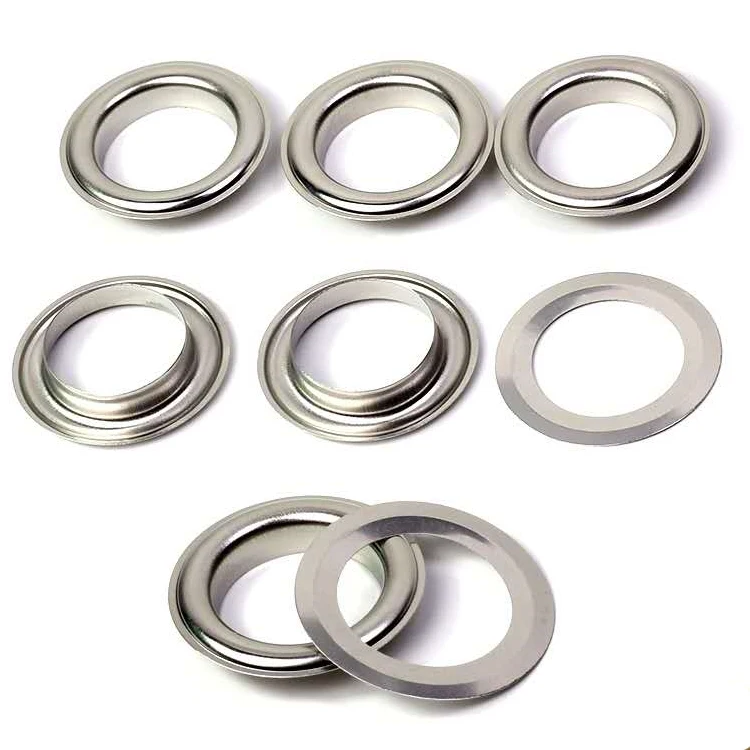 
high quality fashion metal oval eyelets and grommets for handbag 
