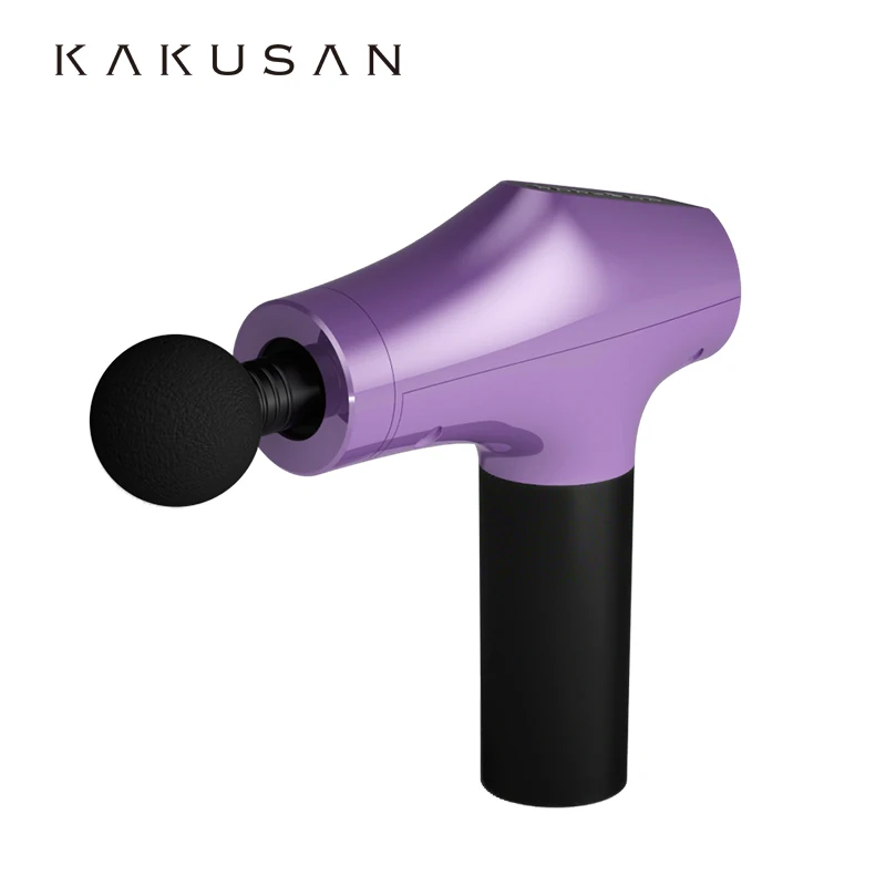 KKS premium sports handle wireless body electric vibrating fascial rotating muscle massage gun