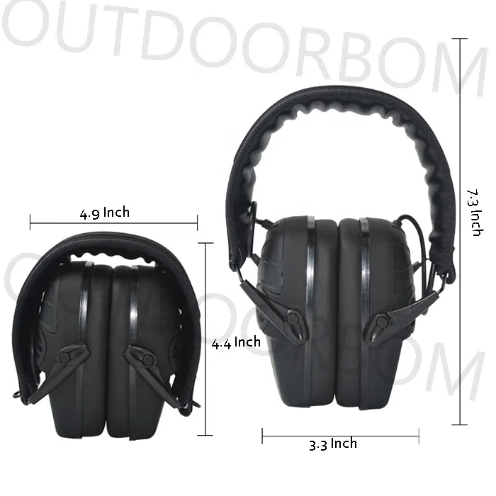 Outdoor Shooting Earmuffs Hearing Protection Tactical Headphones