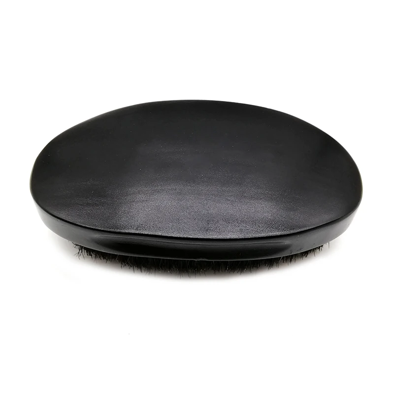 Vintage Boar Bristle Beard Mini Brush Handmade Mustache Pocket portable brush For Men Beard Care beard brush