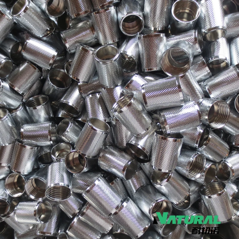 brass/zinc/abs/plastic flexible shower hose fittings nut and spare parts