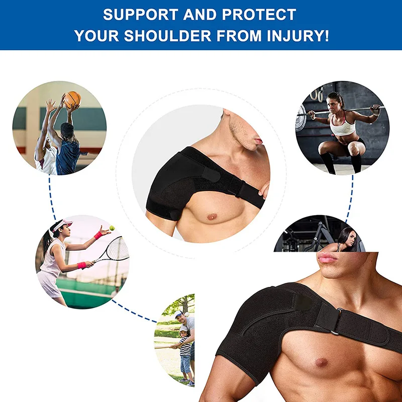 Shoulder pads Shoulder straps Pressure prevention of dislocating strain Fitness protector Adjustable shoulder pads