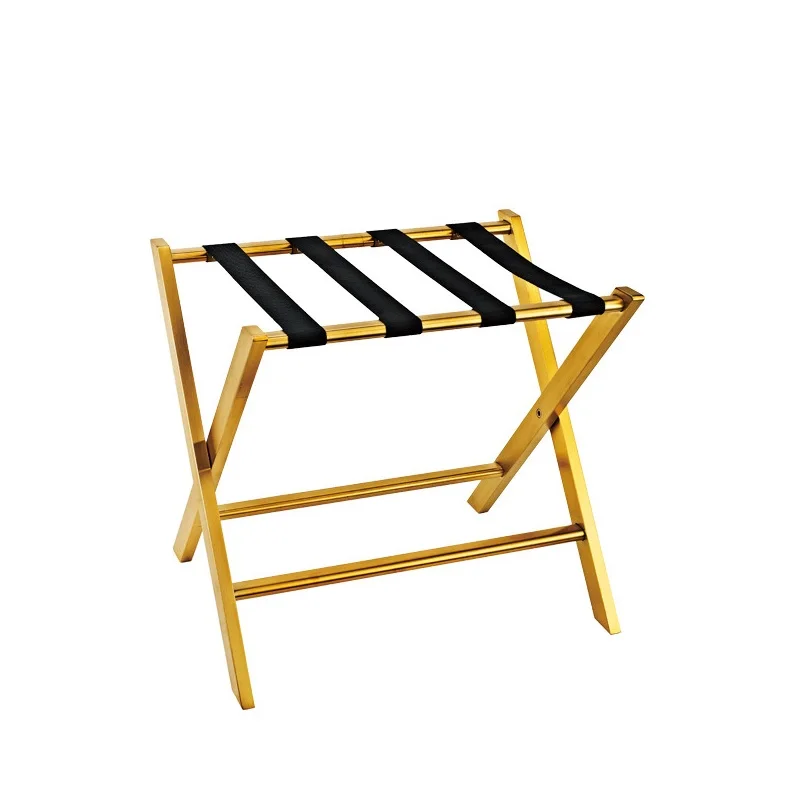 
Foldable Strong Metal Luggage Rack For Hotels Stainless Steel Hotel Luggage Rack 