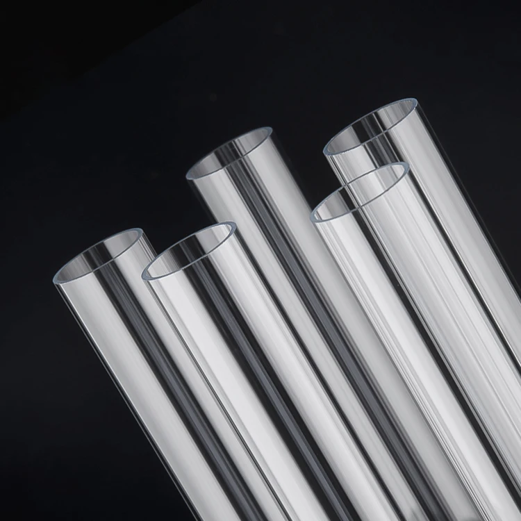 Chemical Test Tube Manufacturing High Borosilicate Glass Tube Pipe Home Appliance Quartz Tube