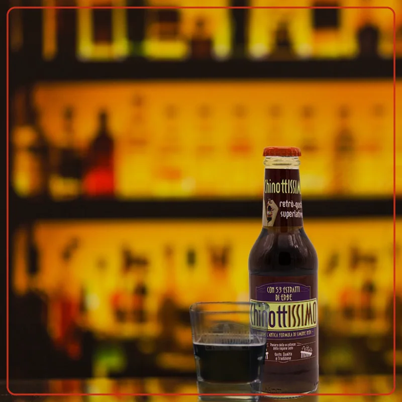 made in Italy CHINOTTISSIMO 275ml party glass bottle prime herbal orange juice beverages carbonated for drinks flavour