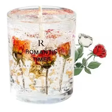 yuyang Private Label Aromatherapy Jelly Candle Wholesale Luxury Fragrance gel wax jelly wax for diy scented candles making