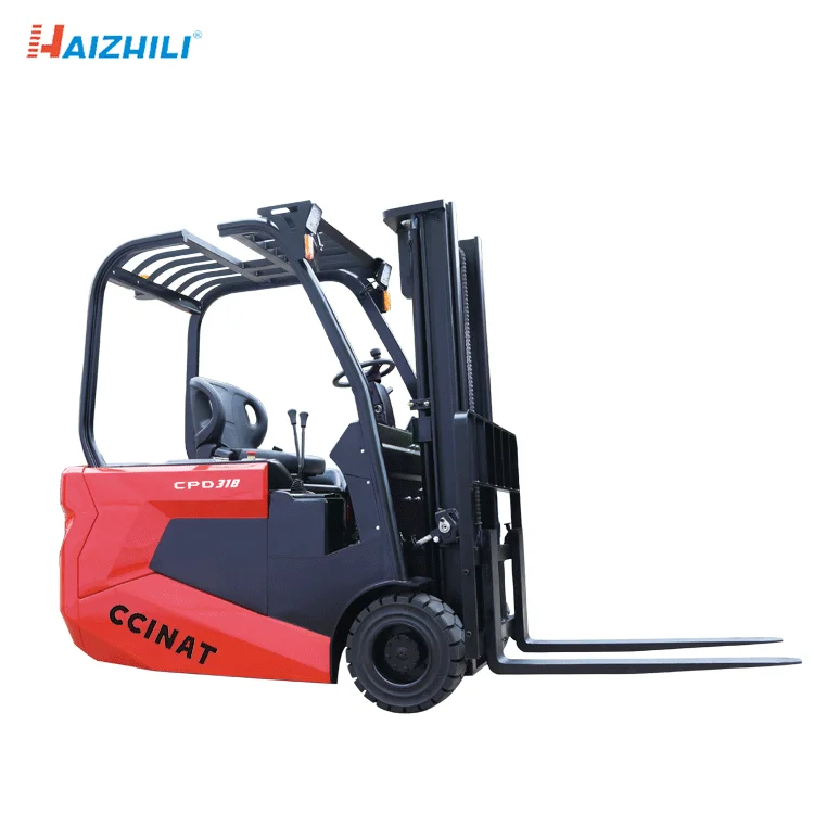 HaizhiLi Handling Equipment Seated battery 0.7 ton mini electric forklift truck