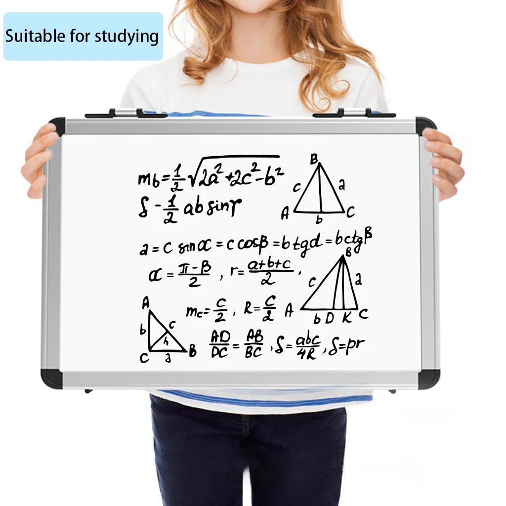 Custom Logo School And Office Supply Foldable Magnetic Dry Erase Easel Board Small 4 Sided Desktop Whiteboard