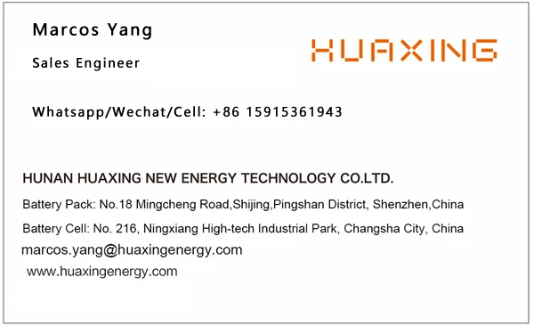 Huaxing contact Marcos