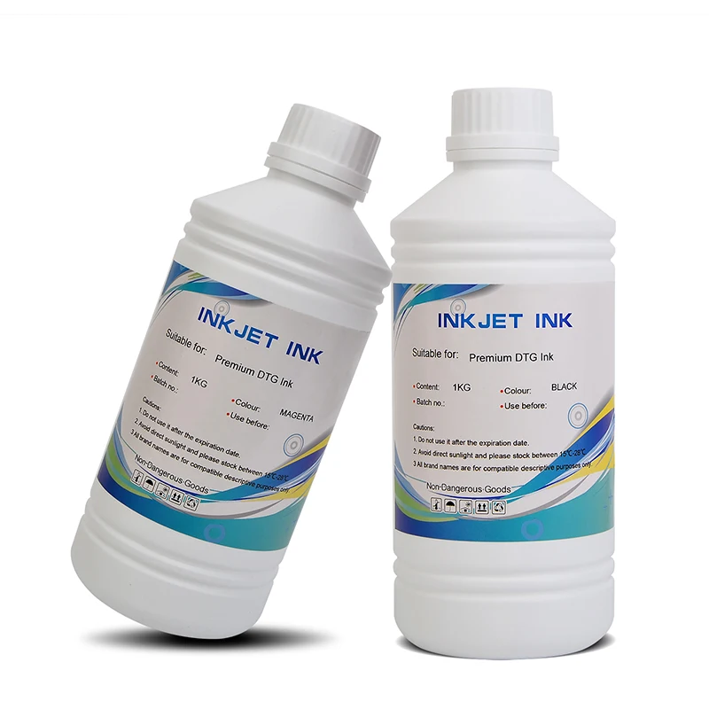 High fastness textile pigment DTG ink for Brother GT-381 384 Kornit storm 1000