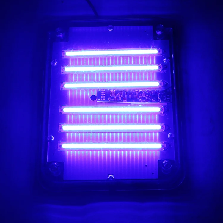 New COB 72W 10' Rectangle Strobe Warning Lights Red Blue Slim Surface Mount Safety Flashing Lamps For Truck  Car Ambulance