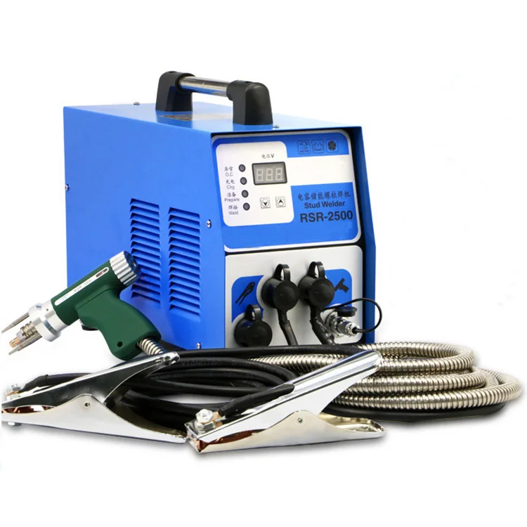 RSR-1600/2500/3500 Flexible Mobile Type Welding Gun Capacitive Discharge Stud Welding Machine