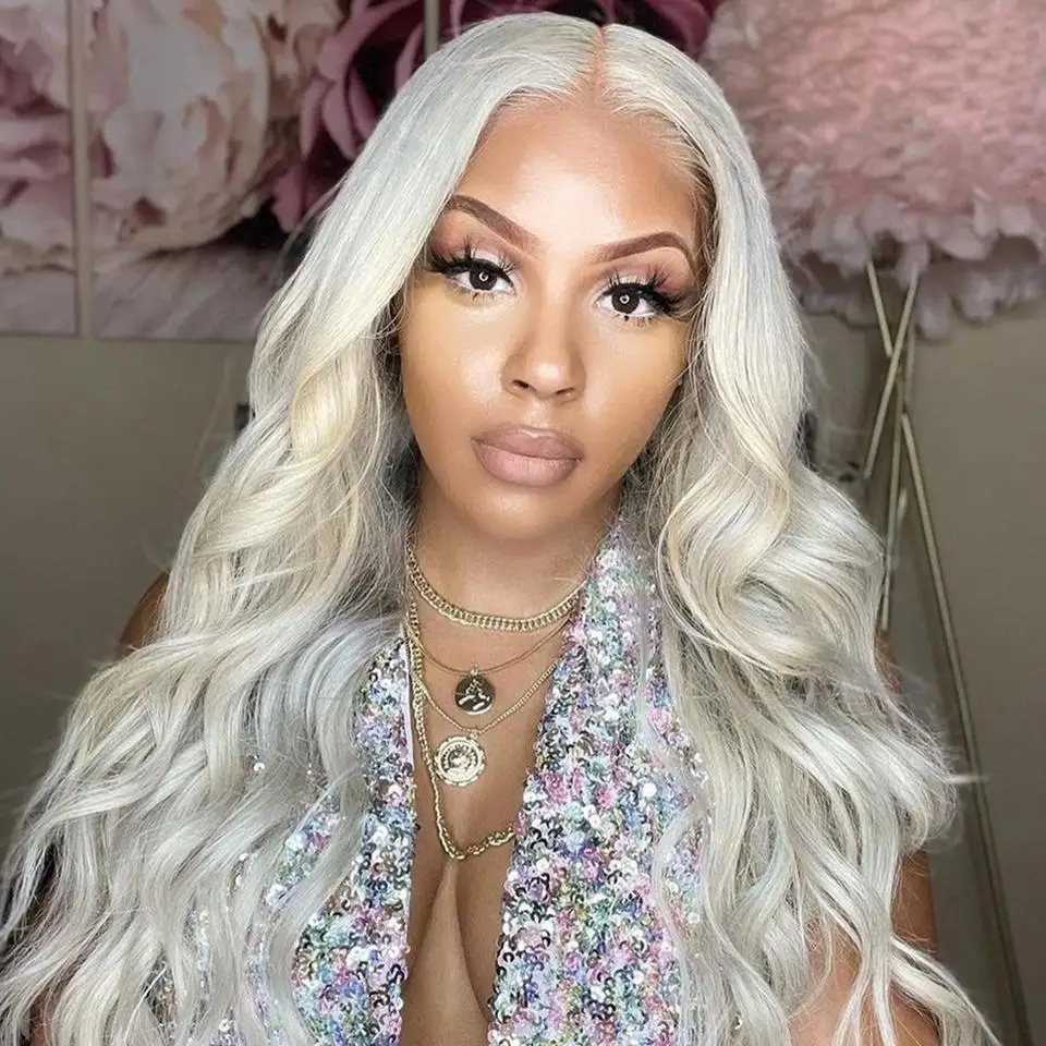 Cheap Long Wavy Curly Brown Gold Heat Resistant Fiber Synthetic Ombre Wig Natural Hair Wig For Ladies