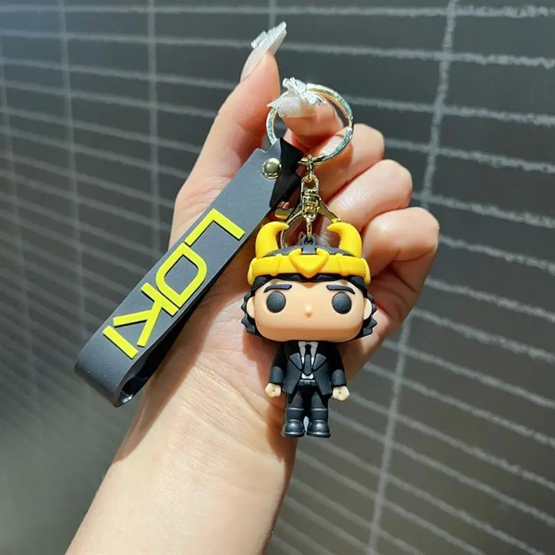 Мультфильм Марвелл Локи брелок новый дизайн Популярные персонажи фильмов фигурки