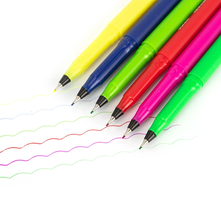 Тонкий наконечник цветной карандаш 0 4 мм 10/12 тонкая с зажимом