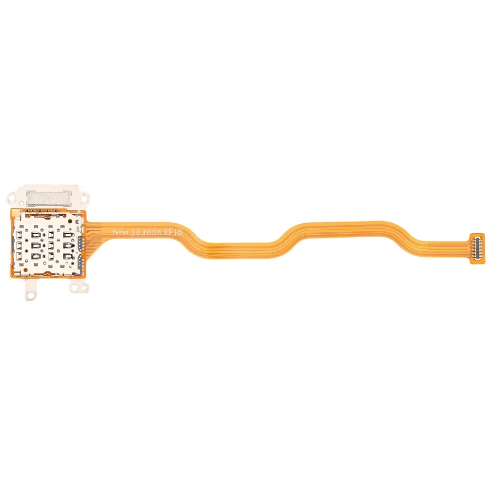 GZM-parts Mobile phone SIM CARD HOLDER SOCKET FLEX CABLE FOR XIAOMI MI 11 LITE 5G sim card Tray Slot Reader Socket Flex Cable