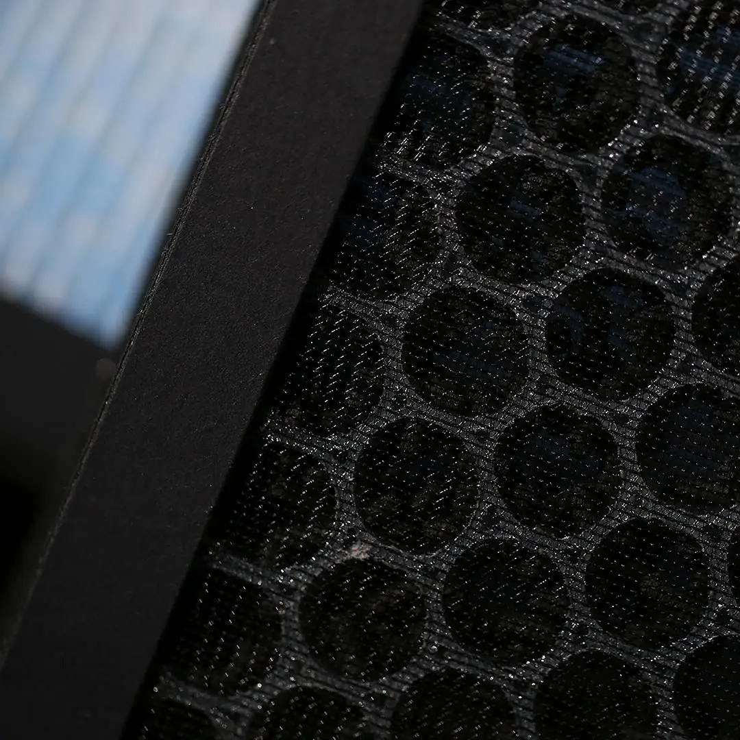 Cabin Air Filter Carbon,hepa Air Intake Filter Accessories Replacement for Tesla Model 3/y with Activated Black Auto Spare Parts