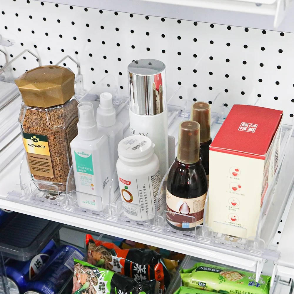 SupermarketBeverage Bottle Display Tobacco Pusher Stand Automatic Spring Loaded Drink Organizer Dispenser Cigarette Shelf Pusher