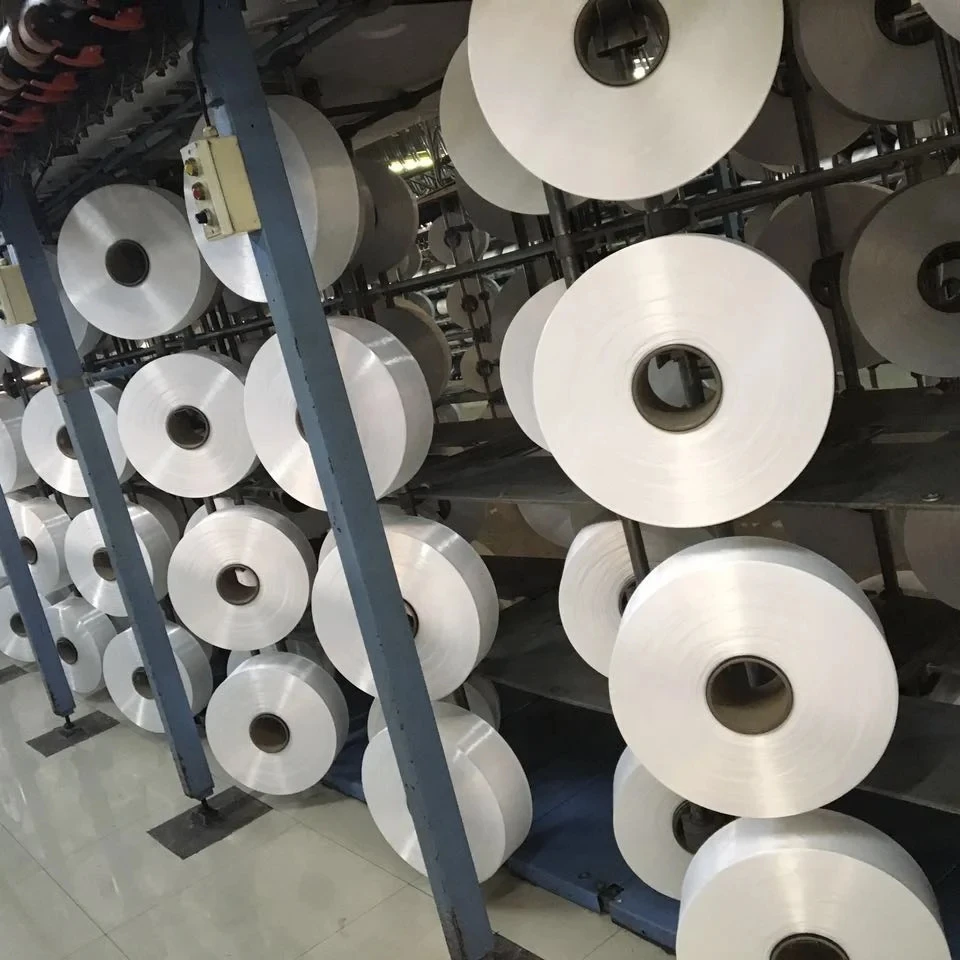 Slub yarn D165  polyester  slub yarn use for  curtain and sofa