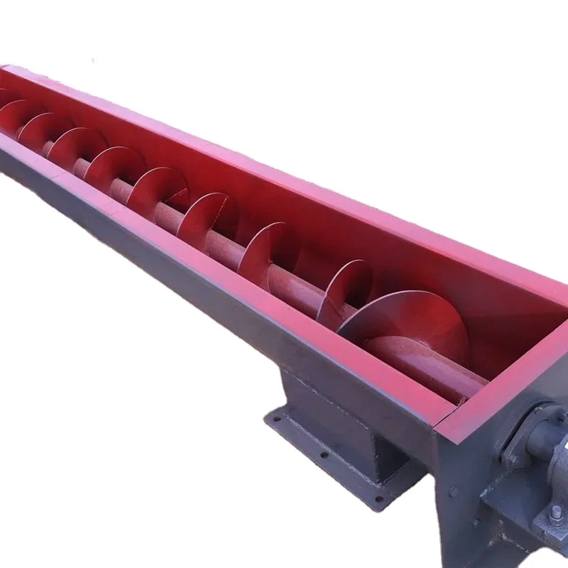 dry powder automatic screw conveyor for sand screw conveyor auger for concrete