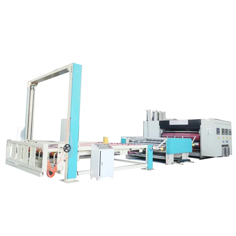pizza box making machine corrugated carton box printing machine