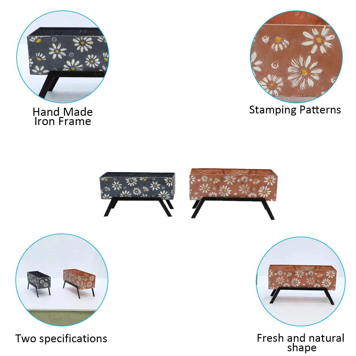 The Newest Metal  Elevated Outdoor Raised Planter Box  Vegetables Grass Lawn Yard Raised Garden Bed With Legs