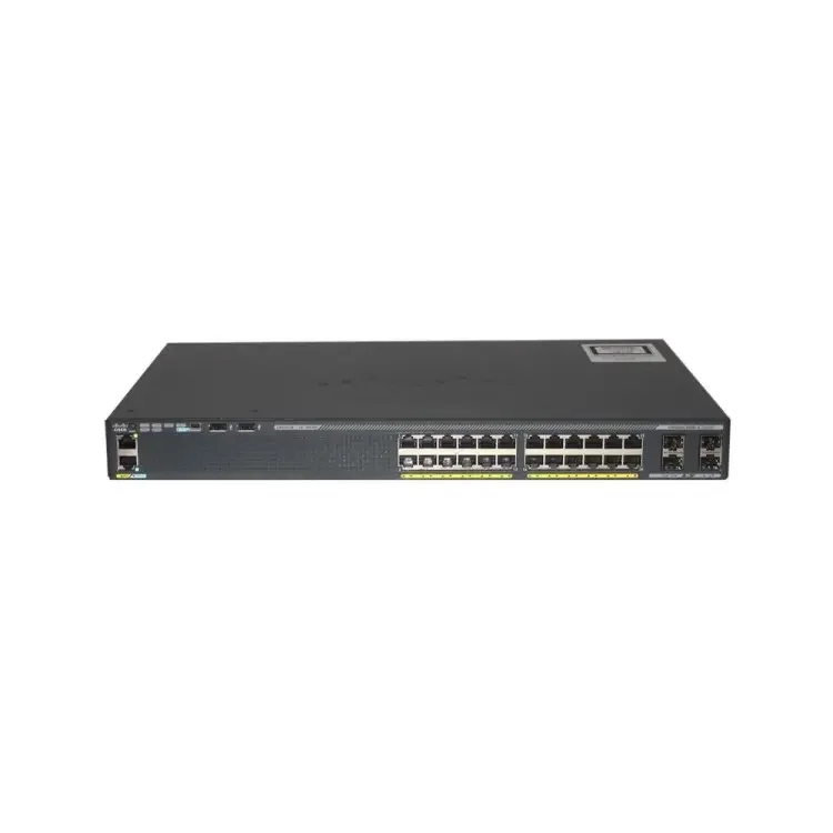 WS-C2960X-24TS-L 2960-X Switch 24 GigE, 4 x 1G SFP, LAN Base