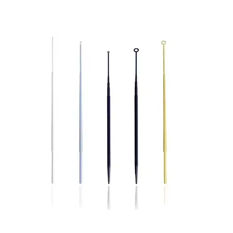 BIOATELLAR Disposable Plastic ABS Sterile inoculating Loops inoculation needle Flexible For Laboratory rigid loops