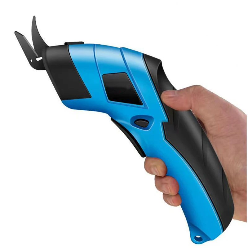 Multifunctional Electric Scissors Lithium Battery Cutter Portable Cordless Fabric Cutting Electric Textile Scissors