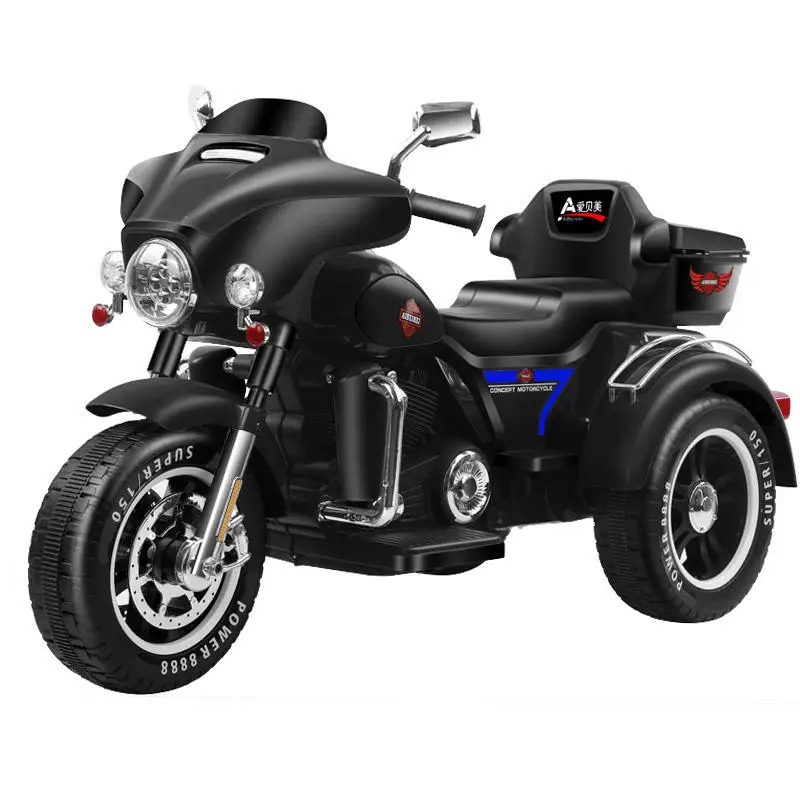 Three Wheels New Style Electric Baby Car Ride On Car RC Kids Toy Motor