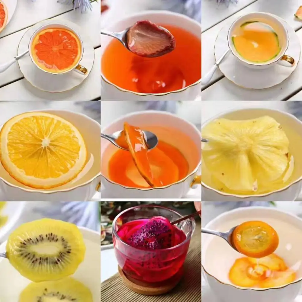 
Gift Packaging Handmade Fruit Flavor Detox Tea Delicious Blending Chinese Dried Fruit Tea 