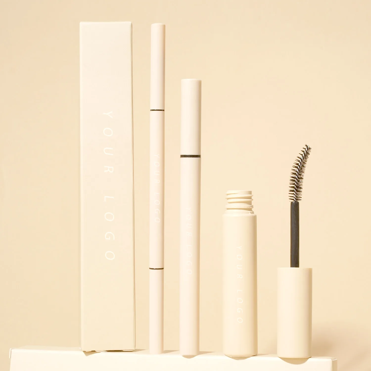 Factory  Mascara OEM Volume Waterproof Private Label Makeup Vendor Vegan Lash Growth Serum Mascara Luxury Design Make Up