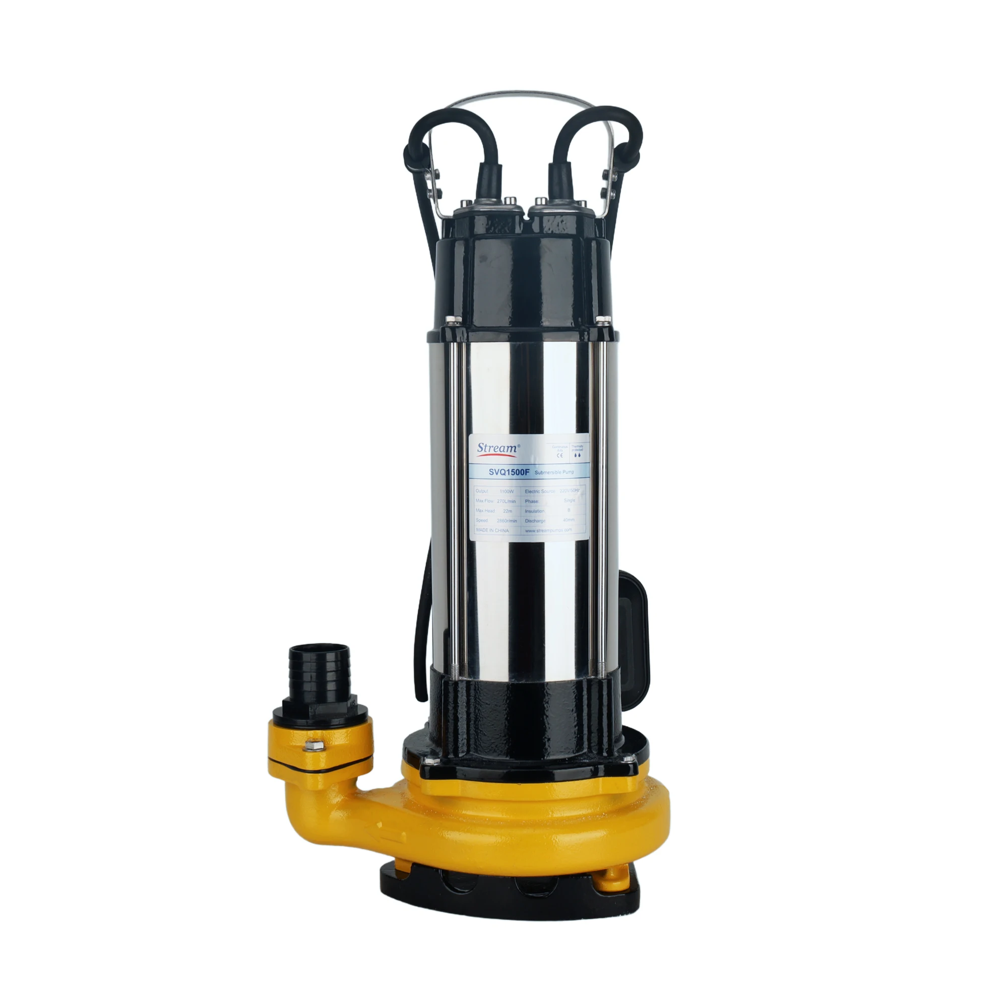 Поток 220 вольт корпус двигателя из нержавеющей стали 1HP 2HP 3HP погружные канализационные подъемные водяные насосы