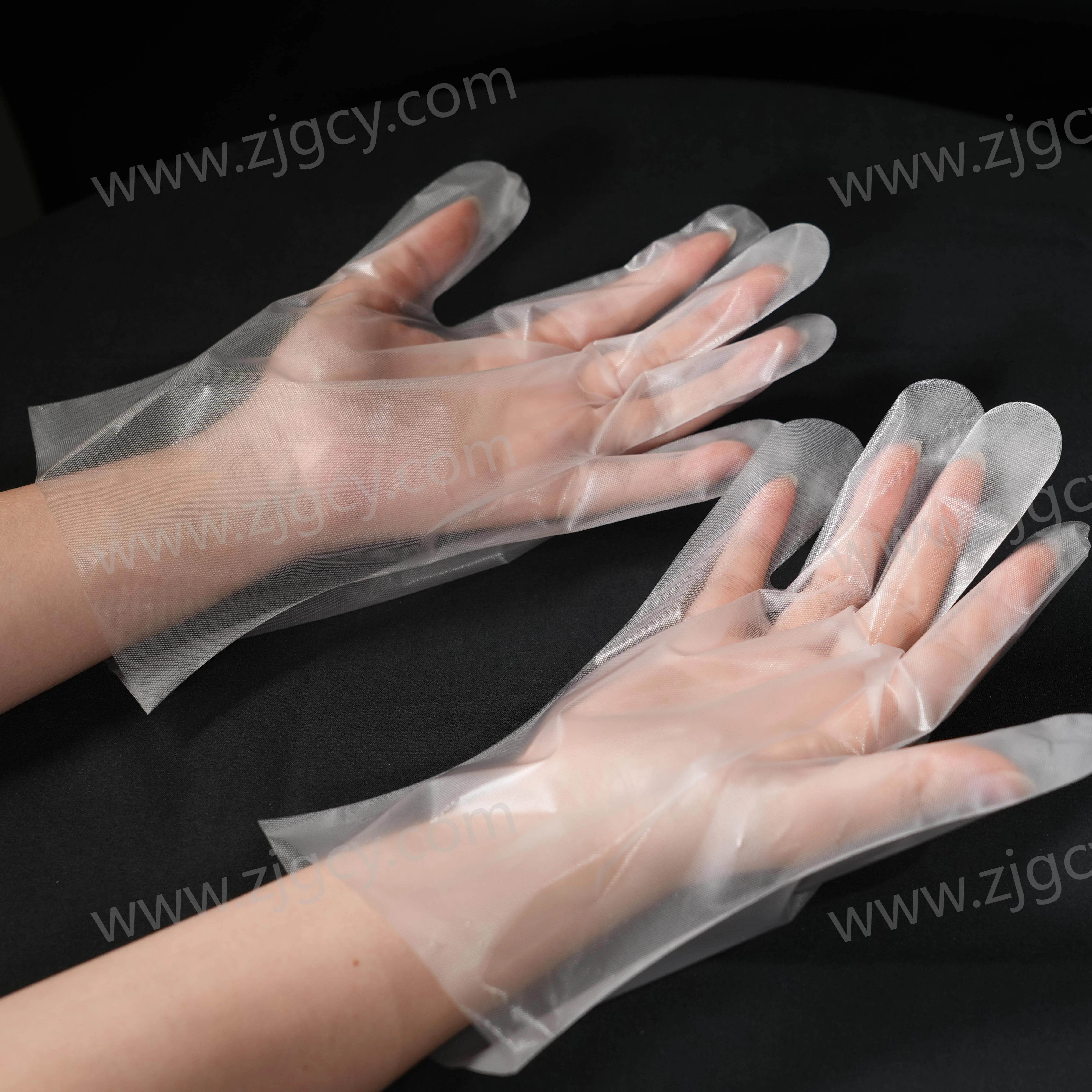 Прямая Продажа с фабрики, оптовая продажа, прозрачные перчатки, пластиковые одноразовые пищевые перчатки