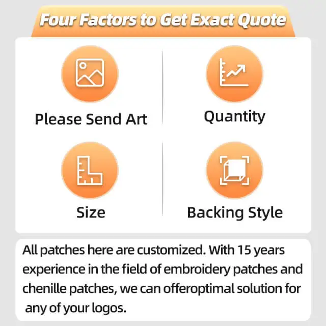 Custom large chenille letter iron on mascot animal leopard patches chenille towel embroidery game day  patches  for clothing