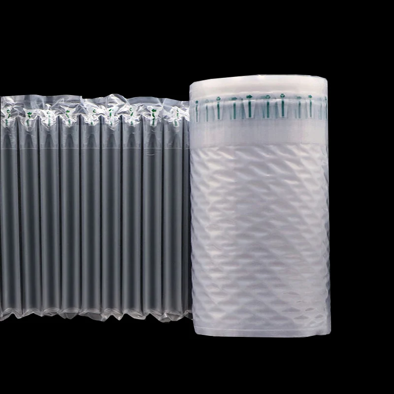 Anti-shock Air Bubble Bag Roll Air Column Wrap Roll Air Tube Roll Different Widths Packing Material for Protecting Goods