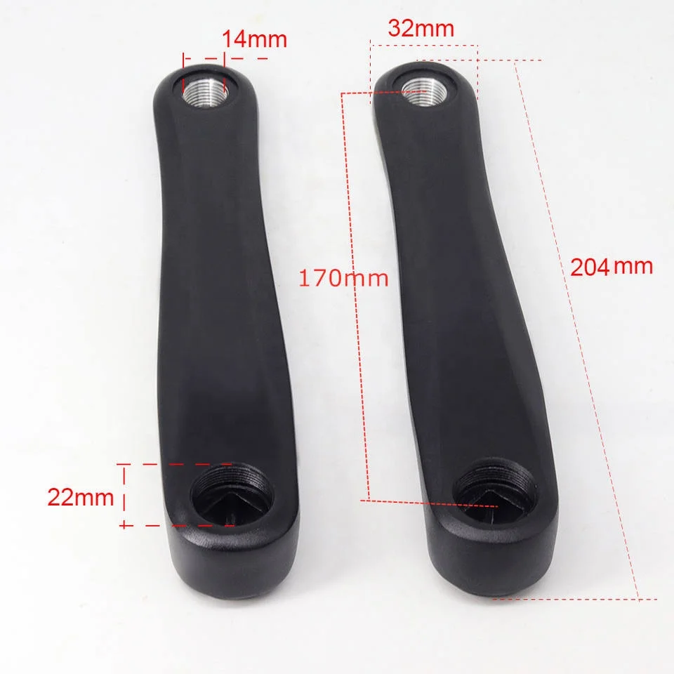 BLJ CK03291 коленчатые рычаги для электрического велосипеда, запасные части для преобразования среднего привода, аксессуары для двигателя