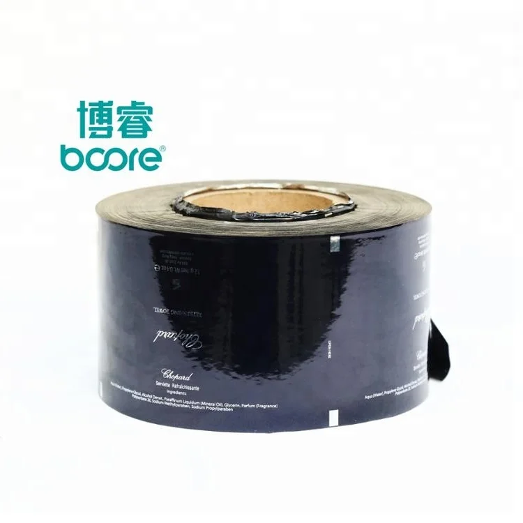 BOORECustom printed stick sachet foil pack mylar packaging bags roll candy film plastic