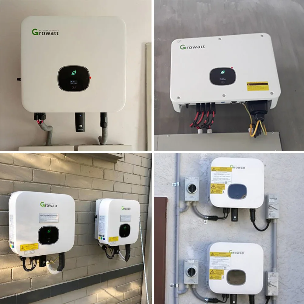Growatt 10kw 11kw 12kw 15kw Mod Growatt 12KTL3-X Growatt On Grid Inverter 9KW 10KW 11KW 12KW 15KW MOD 12KTL3-X 3Phase Solar Inve