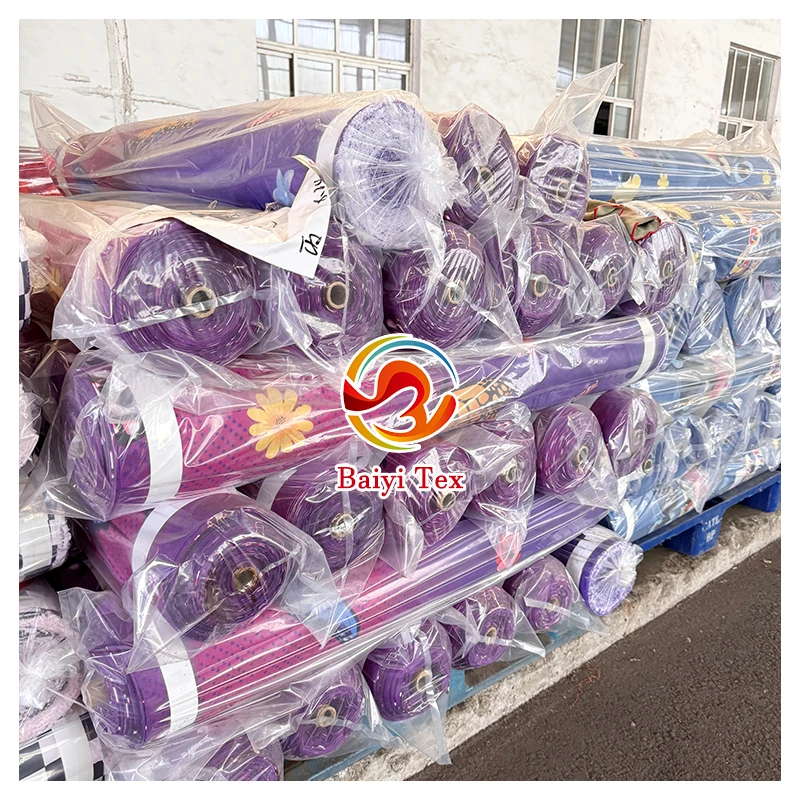 Changyi Baiyi 100% Polyester Woven Twill Fabric Breathable Microfiber Disperse Printed Anti-Pilling Home Textiles fabric