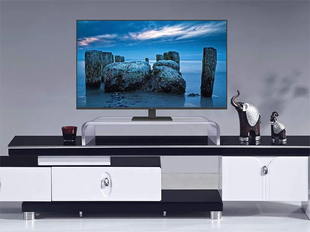 Desk Clear Acrylic Monitor Stand Ergonomic Computer Notebook Laptop Holder Riser