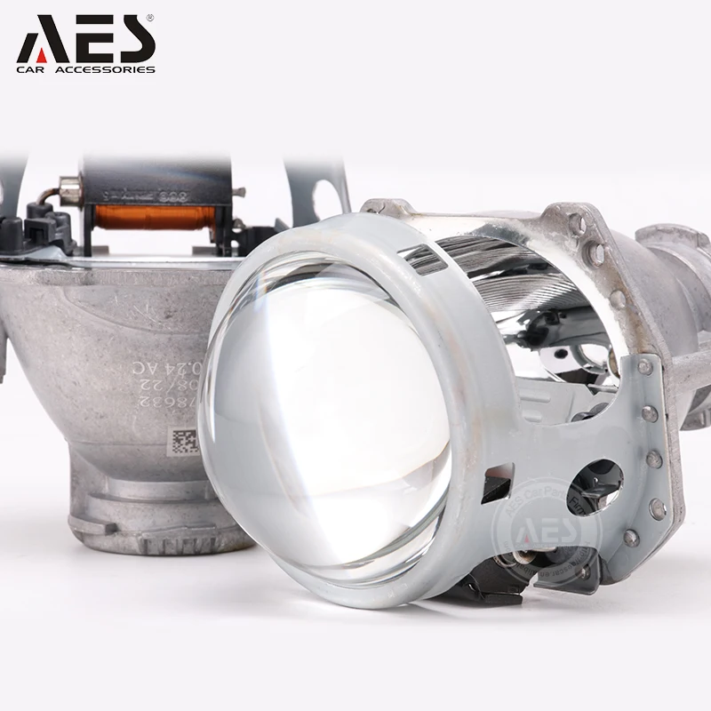 Биксеноновый проектор AES M3, прозрачные линзы, мощные hid шарики дракона для модификации автомобильных фар